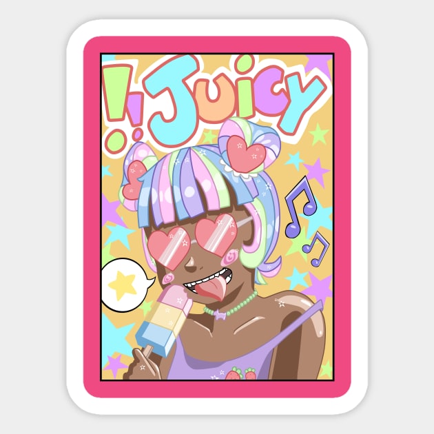 !!Juicy!! Sticker by Alabean
